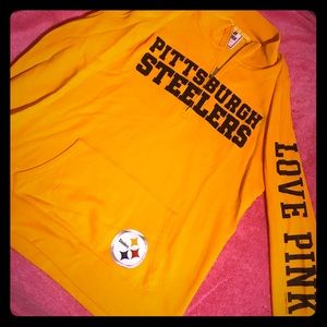 PINK Pittsburgh Steelers Pullover